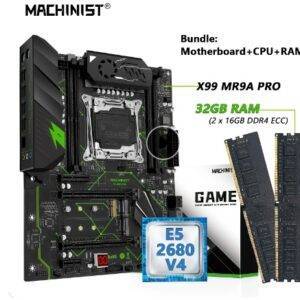 MACHINIST-Kit combinado de placa base MR9A PRO X99
