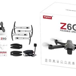 Dron Syma Z6G Cámara 4K/WiFi/GPS - Black