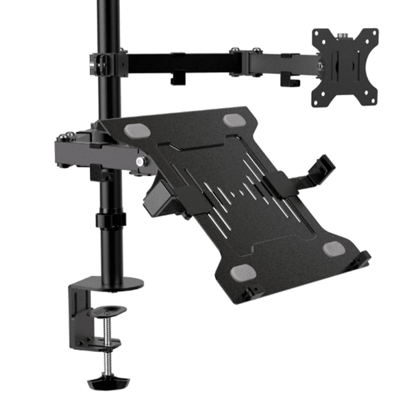 Suporte de Mesa Para 1 Monitor e 1 Notebook Klip Xtreme KMM-301
