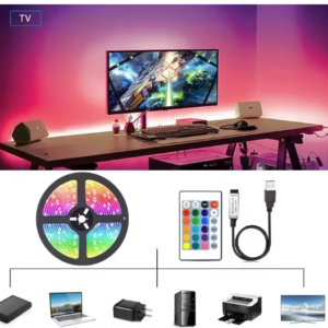 Tira de luces LED RGB 5 Metros