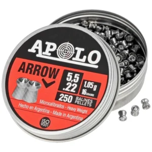 Balines para Aire Comprimido Apolo Arrow 5,5mm 250u
