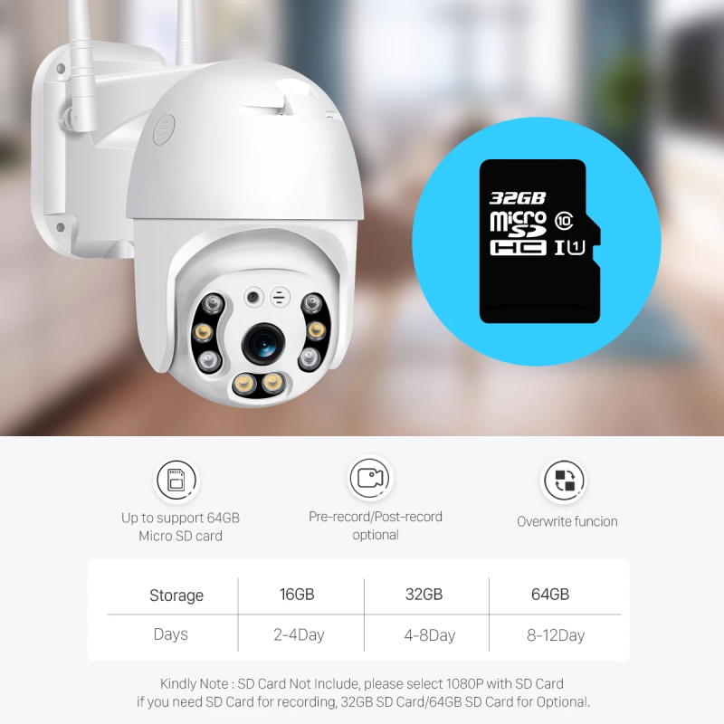 Cámara de seguridad Smart Wifi S-H8 - Imagen 3